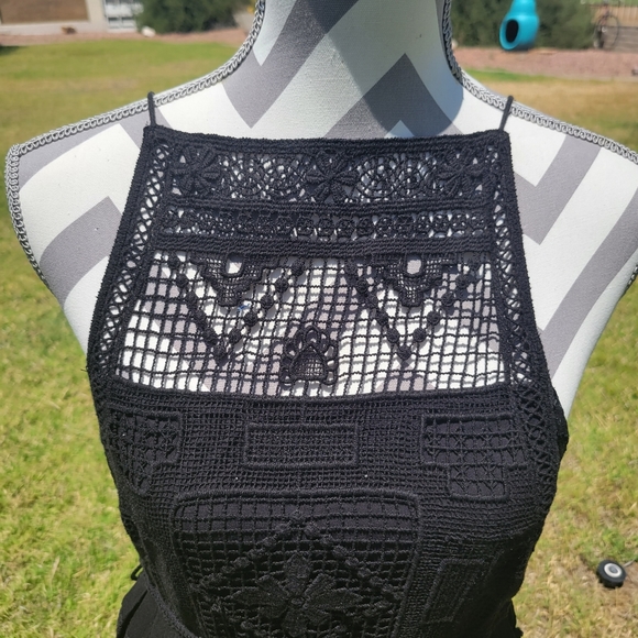 Free People small women's sleeveless dress black - Picture 2 of 6